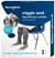 Wiggle Seat Big Sensory Chair Blue Cushion Elementary School - 13"